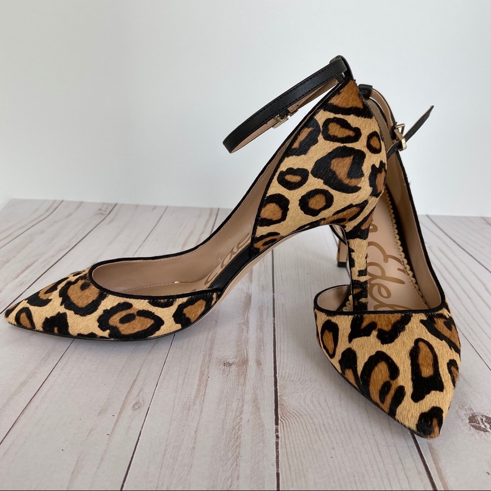 Sam Edelman heels leopard size 7